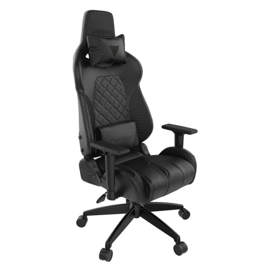 Геймърски стол Gamdias Gaming Chair - ACHILLES E1-L Black RGB