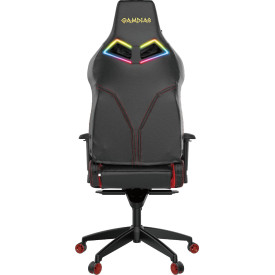 Геймърски стол Gamdias Gaming Chair - ACHILLES P1-L RGB Black/Red