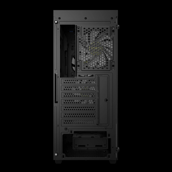 Кутия за компютър GAMDIAS AURA GC6 ELITE ARGB, Mid-Tower, Fine Mesh, 3 ARGB Fans