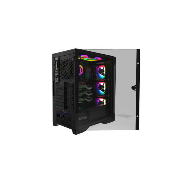 Кутия за компютър Gamdias Case ATX - TALOS E2 Elite - aRGB, Tempered Glass
