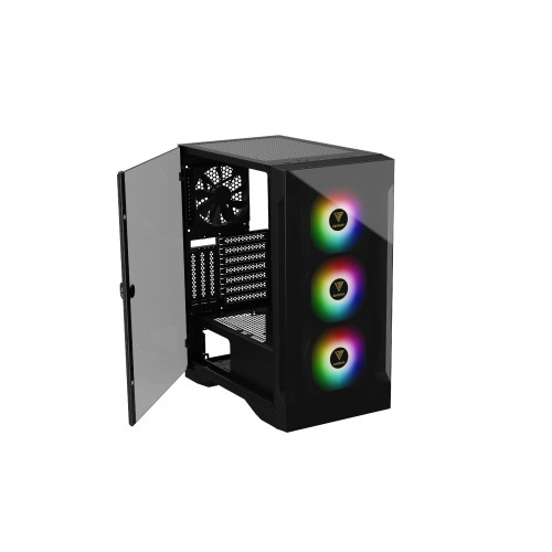 Кутия за компютър Gamdias Case ATX - TALOS E2 Elite - aRGB, Tempered Glass