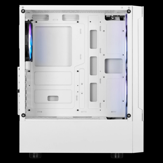 Кутия за компютър Gamdias Case ATX - TALOS E3 MESH White - aRGB, Tempered Glass