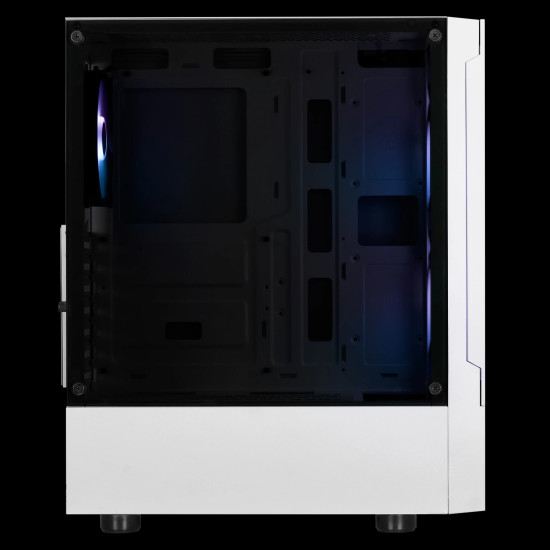 Кутия за компютър Gamdias Case ATX - TALOS E3 MESH White - aRGB, Tempered Glass