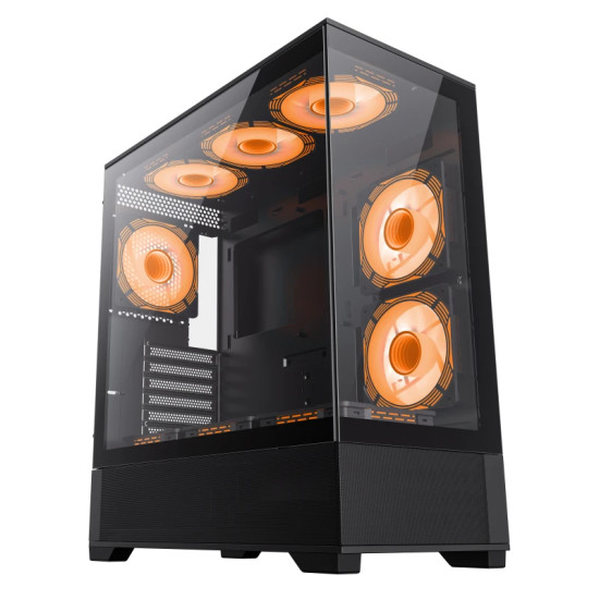 Кутия за компютър Gamemax Case EATX - Vista AB - Addressable RGB