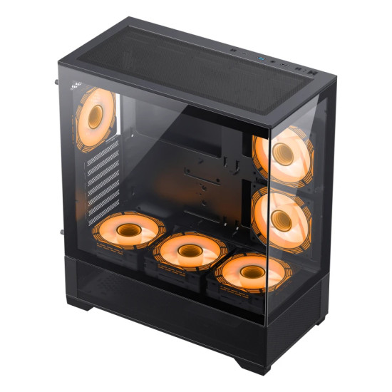Кутия за компютър Gamemax Case EATX - Vista AB - Addressable RGB