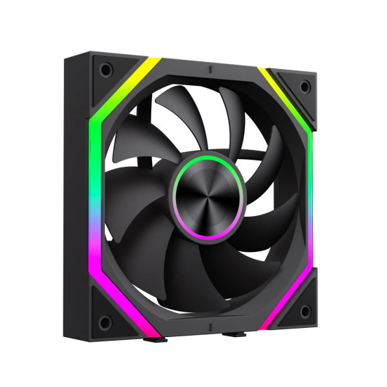 Комплект вентилатори Gamemax Fan Pack 3-in-1 3x120mm - FN12A-N2 WL - Daisy-Chain, A-RGB