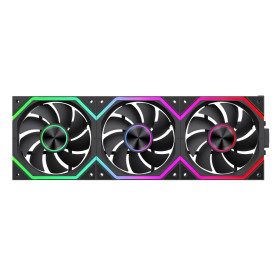 Комплект вентилатори Gamemax Fan Pack 3-in-1 3x120mm - FN12A-N2 WL - Daisy-Chain, A-RGB