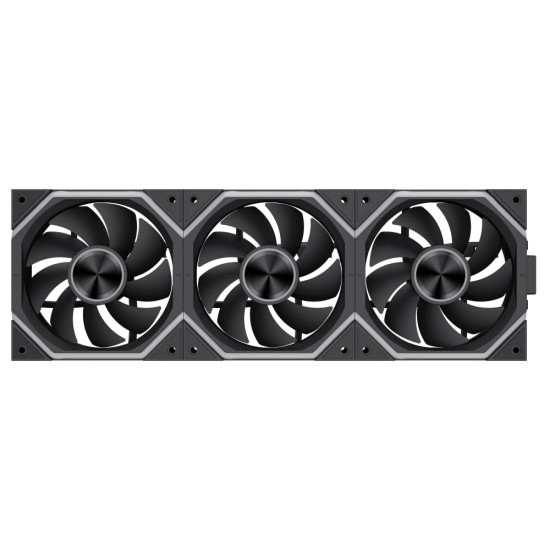 Комплект вентилатори Gamemax Fan Pack 3-in-1 3x120mm - FN12A-N2 WL - Daisy-Chain, A-RGB