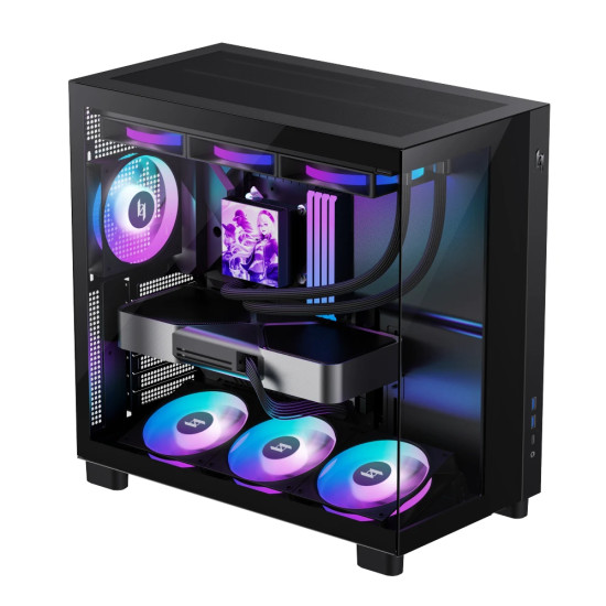 Кутия за компютър Gamemax Case ATX - NEX C53 BK