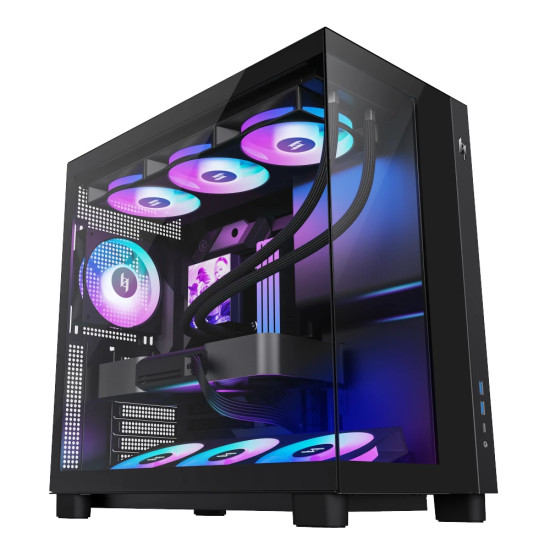 Кутия за компютър Gamemax Case ATX - NEX C53 BK