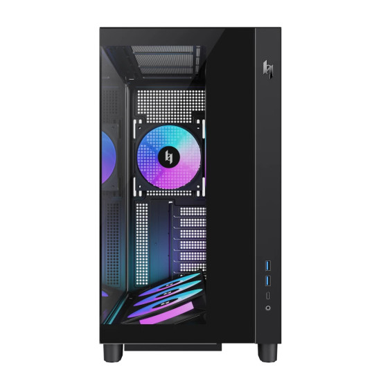 Кутия за компютър Gamemax Case ATX - NEX C53 BK