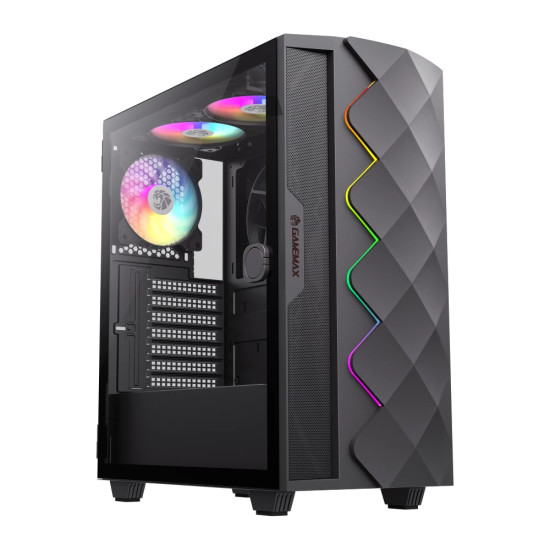 Кутия за компютър Gamemax Case EATX - Diamond CP A-RGB
