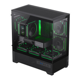 Кутия за компютър Gamemax Case EATX - Vista 2 MB - 3 x 120 mm Addressable RGB