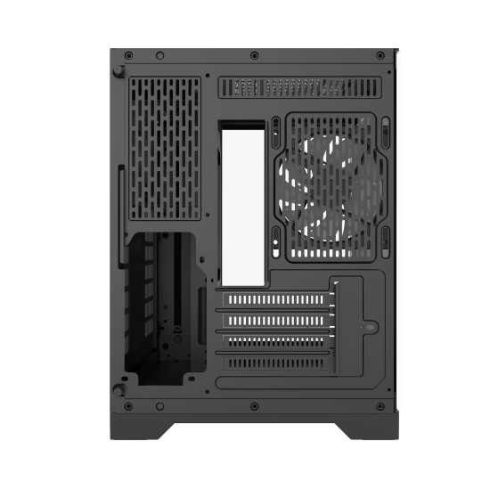 Кутия за компютър GameMax HYPE-M BK, Micro ATX, Tempered Glass, ARGB, Black