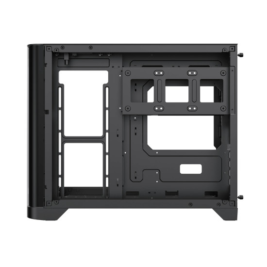 Кутия за компютър GameMax HYPE-M BK, Micro ATX, Tempered Glass, ARGB, Black