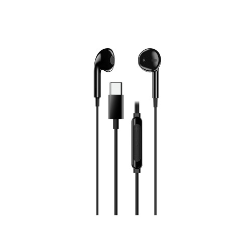 Слушалки Genius In-ear Earbuds HS-M365 - USB-C, Black