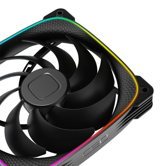 Комплект вентилатори Geometric Future Fan Pack 3-in-1 140 mm - Squama 2503B-14 Black