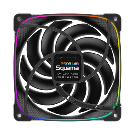 Комплект вентилатори Geometric Future Fan Pack 3-in-1 140 mm - Squama 2503B-14 Black