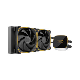 Водно охлаждане Geometric Future Water Cooling - Eskimo Junior 24 Black - LGA1700/AM5