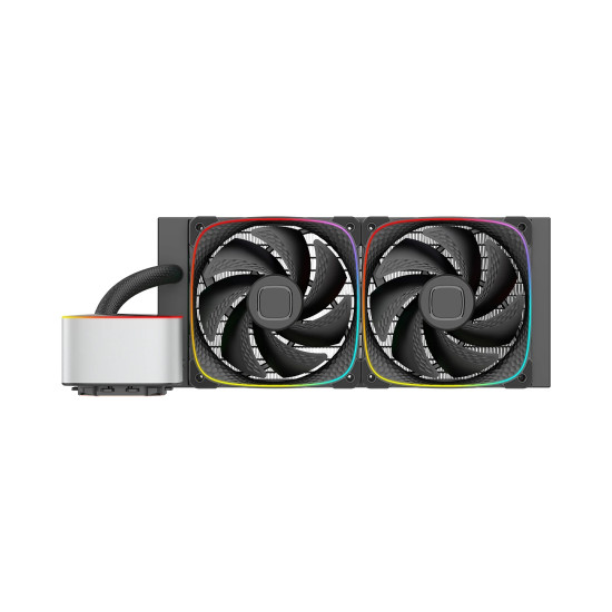 Водно охлаждане Geometric Future Water Cooling - Eskimo Junior 24 Black - LGA1700/AM5