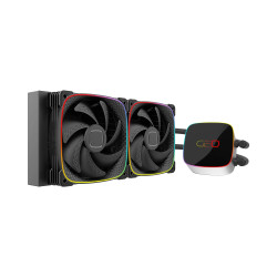 Водно охлаждане Geometric Future Water Cooling - Eskimo Junior 24 Black - LGA1700/AM5