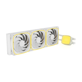 Водно охлаждане Geometric Future Water Cooling - Eskimo Pro 420 White - Addressable RGB, LGA1851/AM5