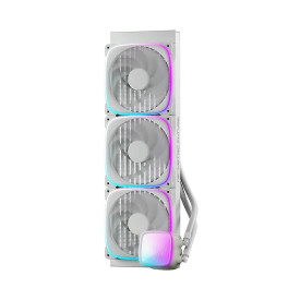 Водно охлаждане Geometric Future Water Cooling - Eskimo Pro 420 White - Addressable RGB, LGA1851/AM5