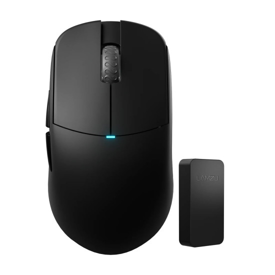 Безжична мишка Lamzu ATLANTIS MINI 4K - Charcoal Black