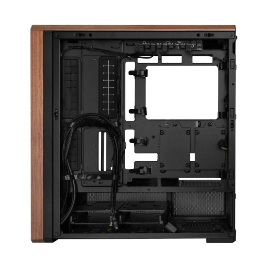 Кутия за компютър Lian Li Case ATX - LANCOOL 217 WOOD - Black