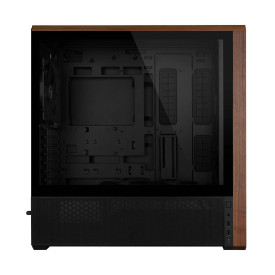 Кутия за компютър Lian Li Case ATX - LANCOOL 217 WOOD - Black