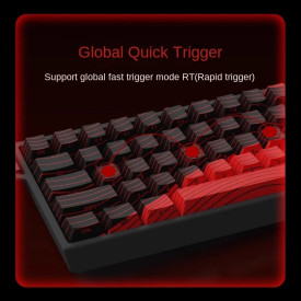 Клавиатура Madlions Professional Gaming Mechanical Keyboard MAD 68 R White- 8K, Kunlun Magnetic Switches [Linear], White
