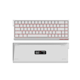 Клавиатура Madlions Professional Gaming Mechanical Keyboard MAD 68 R White- 8K, Kunlun Magnetic Switches [Linear], White