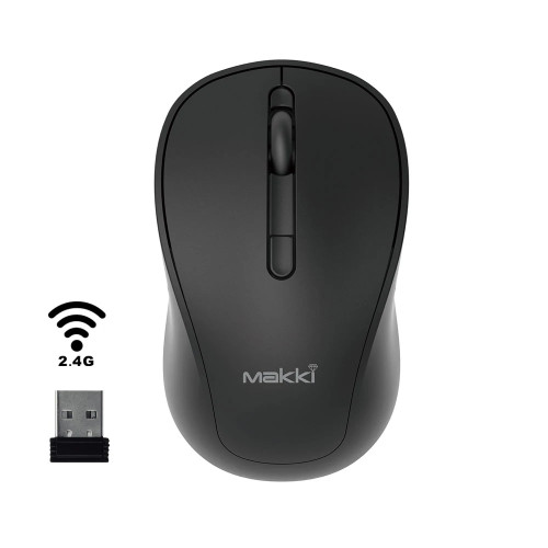 Безжична мишка Makki Wireless Mouse MAKKI-MSX-2408 - Silent, 1600dpi, 2.4G