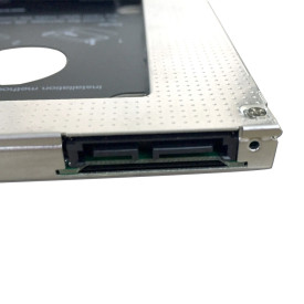 Кади за лаптоп Makki Laptop Caddy 12.7mm SATA3 with LED/switch MAKKI-CADDY-127-LS