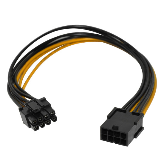 Кабел Makki Mining PCI-E 8pin Extension cable 30cm - MAKKI-CABLE-PCIE8-EXTENSION-30cm