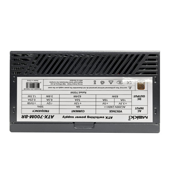 Захранване Makki PSU 700W Bronze, Full Modular - MAKKI-ATX-700M-BR