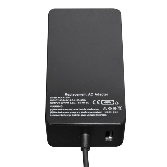 Зарядно за лаптоп Makki за Microsoft Surface - 12V 3.6A 48W + USB 5V/1A - MAKKI-NA-MS-52