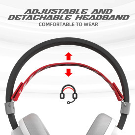 Безжични слушалки Marvo Gaming Headphones Monka Echo HG9069W - Bluetooth, 2.4G