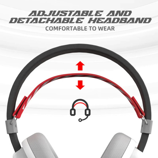 Безжични слушалки Marvo Gaming Headphones Monka Echo HG9069W - Bluetooth, 2.4G