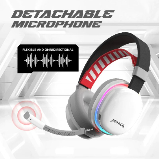 Безжични слушалки Marvo Gaming Headphones Monka Echo HG9069W - Bluetooth, 2.4G