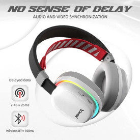 Безжични слушалки Marvo Gaming Headphones Monka Echo HG9069W - Bluetooth, 2.4G