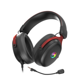 Безжични слушалки Marvo Gaming Headphones Tactic X Pro - Bluetooth, 2.4G, 7.1, RGB - MARVO-HG9076W