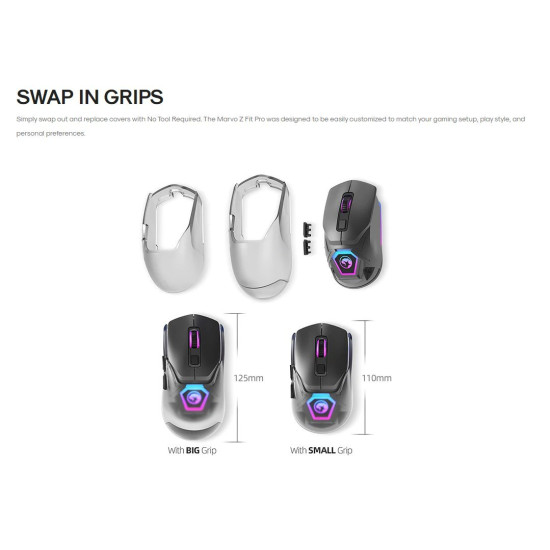 Мишка Marvo FIT LITE Mouse, Black