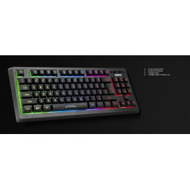Комплект клавиатура и мишка Marvo Gaming COMBO CM310 3-in-1 - Keyboard, Mouse 1000 Hz, Mousepad - MARVO-CM310