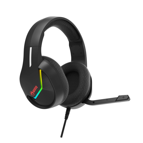 Слушалки Marvo Gaming Headphones H8618 Black - 50mm, USB, RGB