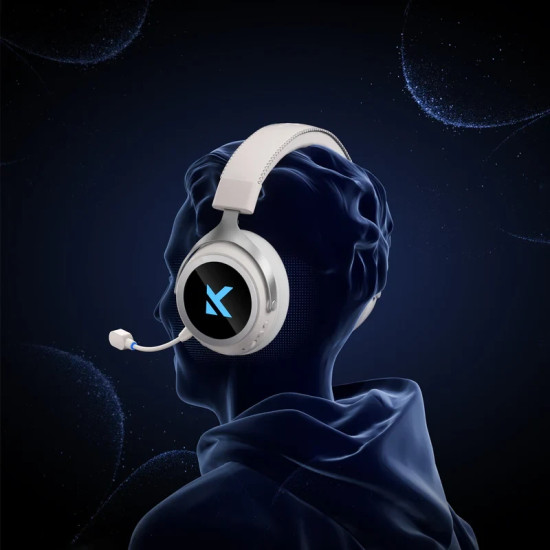 Безжични слушалки MCHOSE Wireless Gaming Headphones - X9 Black - Bluetooth , 2.4G