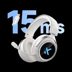 Безжични слушалки MCHOSE Wireless Gaming Headphones - X9 Black - Bluetooth , 2.4G
