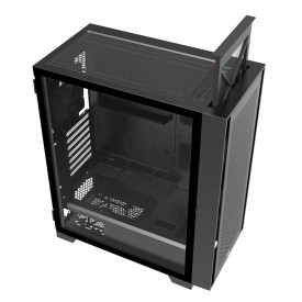 Кутия за компютър Montech AIR 1000 LITE, Mid-tower Case, TG, 3x120mm Fans, Black