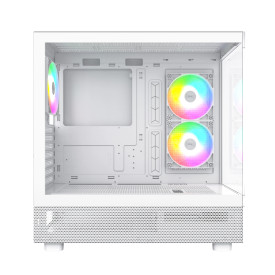 Кутия за компютър Montech Case ATX - XR (W) - 3 x 120 mm ARGB Fans, USB-C, White