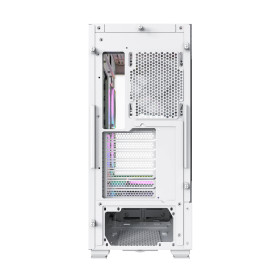 Кутия за компютър Montech SKY TWO, Mid-tower Case, TG, 4x120mm ARGB Fans, White